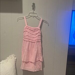 Abercrombie Kids Light Pink Layered Dress